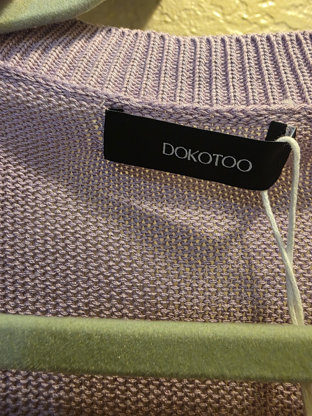 Lavender Knit Women's Sweater